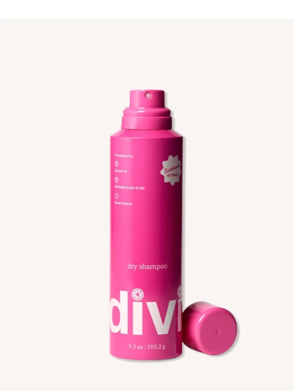 NEW DIVI dry shampoo bonus size!$42 in new subkissed citrus